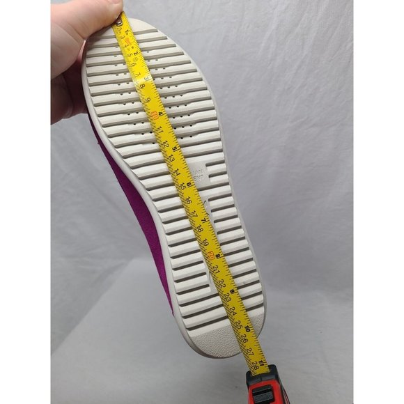 Geox Respira Mauve Purple Suede Leather Moc Toe Slip On Shoes EU 38.5 US 8.5 - Picture 13 of 14